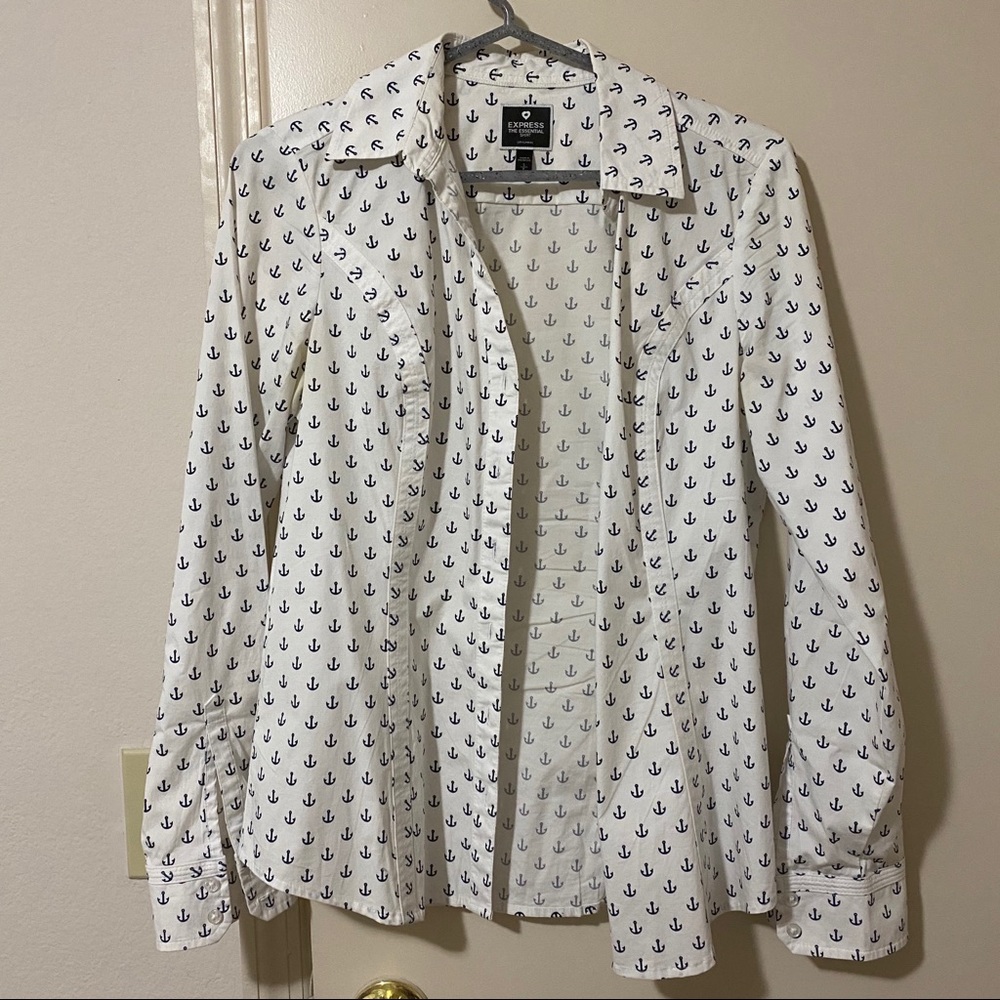 EXPRESS essential slim fit shirt